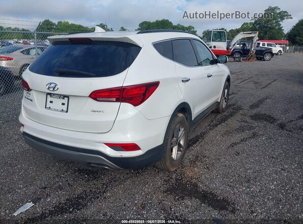5NMZU3LB7HH032322 2017 HYUNDAI SANTA FE SPORT White Trasero derecho