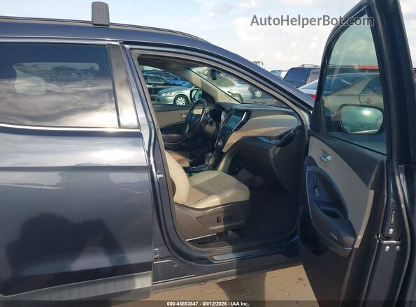 5NMZU3LB7HH041053 2017 HYUNDAI SANTA FE SPORT Blue წინა სალონის ხედი