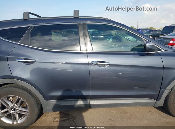 5NMZU3LB7HH041053 2017 HYUNDAI SANTA FE SPORT Blue უკანა სალონის ხედი