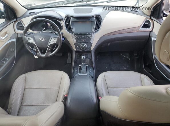 5NMZU3LB7JH054827 2018 HYUNDAI SANTA Black Widok deski rozdzielczej