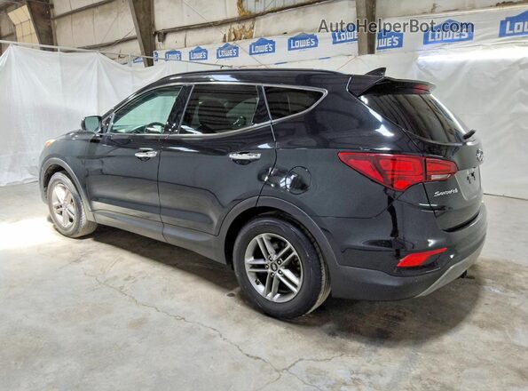 5NMZU3LB7JH062457 2018 HYUNDAI SANTA Black Tył lewy