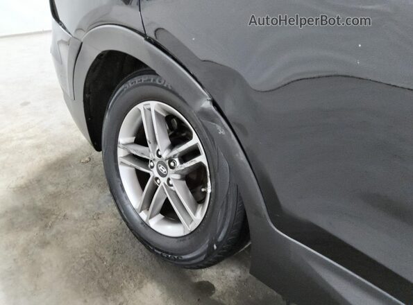 5NMZU3LB7JH062457 2018 HYUNDAI SANTA Black 