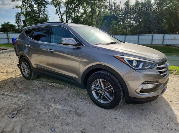 5NMZU3LB8HH026089 2017 HYUNDAI SANTA Gray Delantero derecho