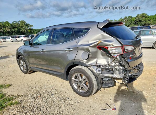 5NMZU3LB8HH026089 2017 HYUNDAI SANTA Gray Trasero izquierdo