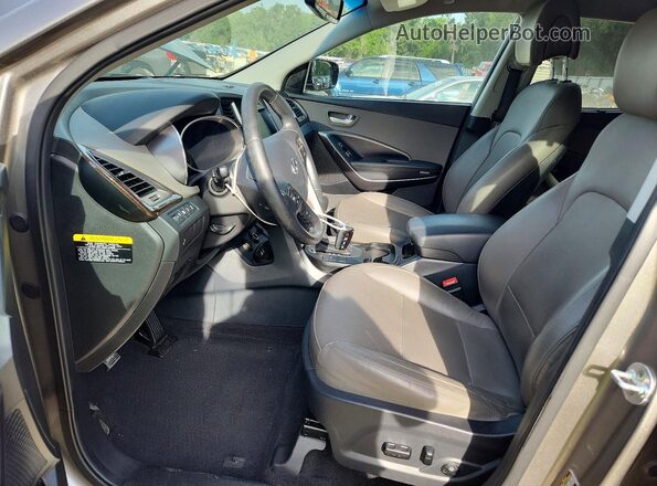 5NMZU3LB8HH026089 2017 HYUNDAI SANTA Gray Vista interior delantera