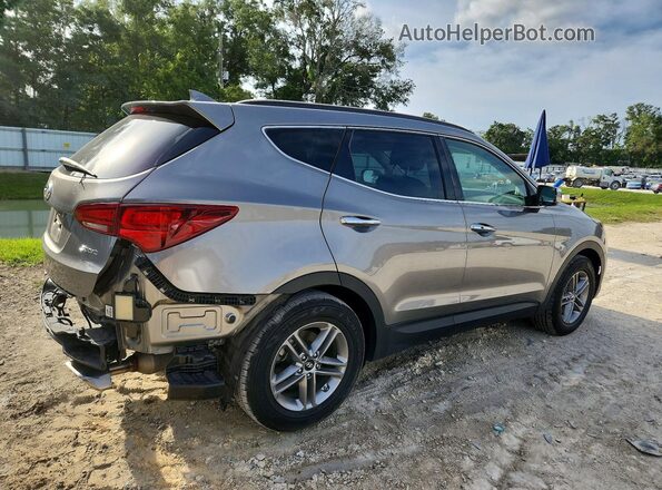 5NMZU3LB8HH026089 2017 HYUNDAI SANTA Gray Trasero derecho