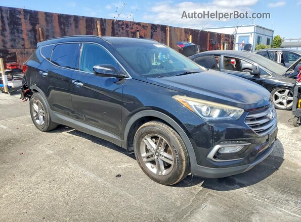 5NMZU3LB8HH049971 2017 HYUNDAI SANTA Black Delantero derecho