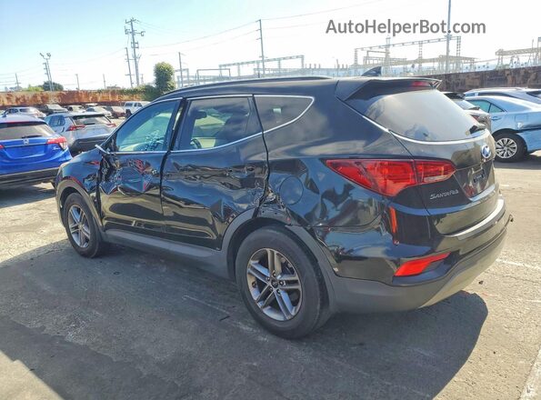 5NMZU3LB8HH049971 2017 HYUNDAI SANTA Black Trasero izquierdo