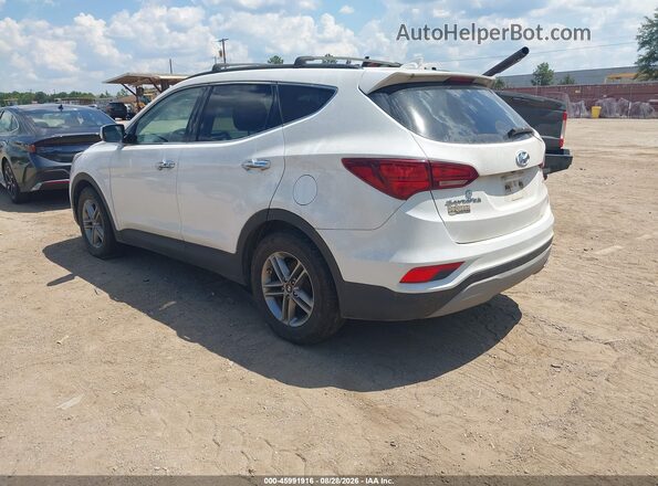 5NMZU3LB8JH101024 2018 HYUNDAI SANTA FE SPORT White უკანა მარცხენა