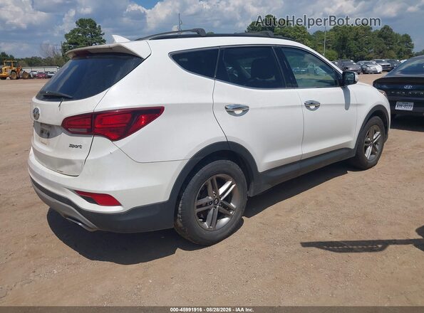 5NMZU3LB8JH101024 2018 HYUNDAI SANTA FE SPORT White უკანა მარჯვენა
