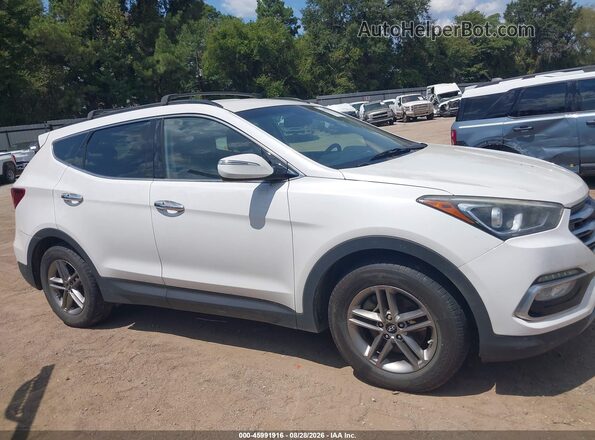 5NMZU3LB8JH101024 2018 HYUNDAI SANTA FE SPORT White უკანა სალონის ხედი