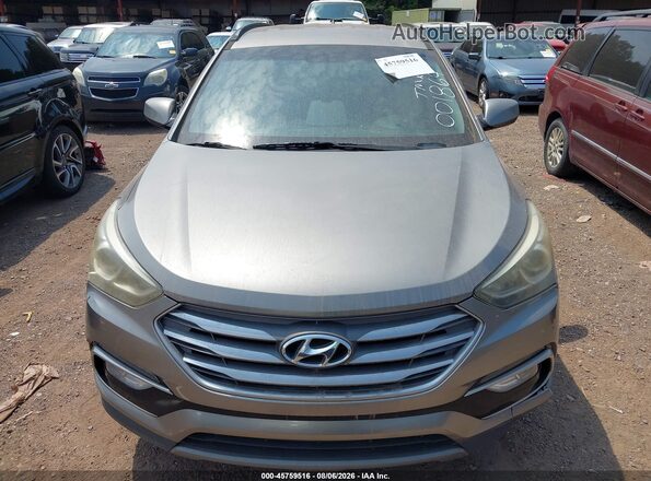 5NMZU3LB9HH001864 2017 HYUNDAI SANTA FE SPORT Brown Widok z przodu
