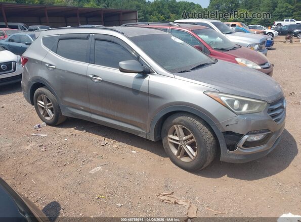 5NMZU3LB9HH001864 2017 HYUNDAI SANTA FE SPORT Brown Widok wnętrza z tyłu