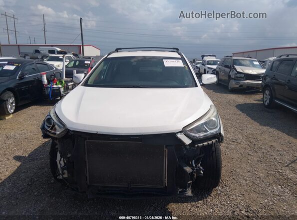 5NMZU3LB9HH035478 2017 HYUNDAI SANTA FE SPORT White Vista interior trasera