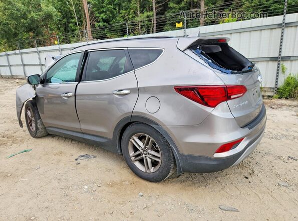 5NMZU3LBXJH098109 2018 HYUNDAI SANTA Tan უკანა მარცხენა
