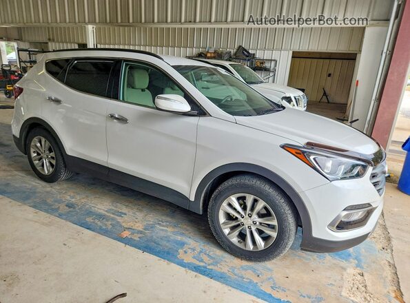 5NMZU4LA7JH072886 2018 HYUNDAI SANTA White Przód prawy