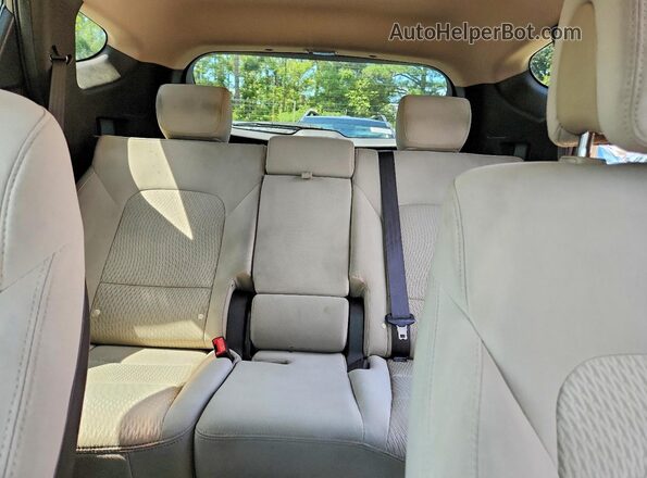 5NMZUDLB0HH008658 2017 HYUNDAI SANTA Black Widok tylnych siedzeń