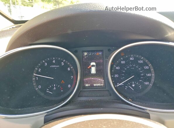 5NMZUDLB0JH066310 2018 HYUNDAI SANTA Black Vista del cuadro de instrumentos