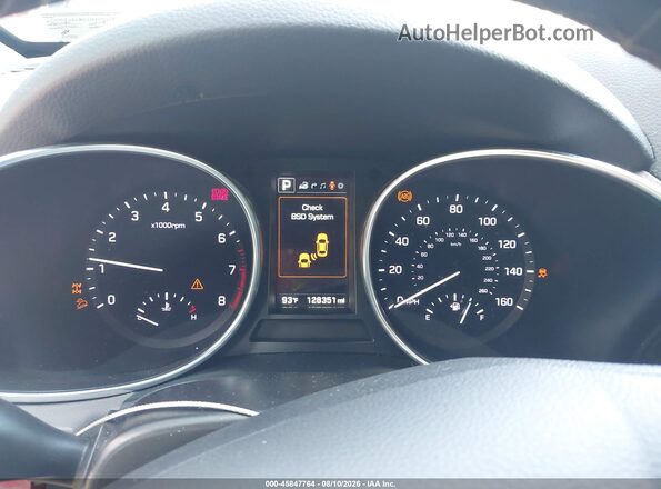 5NMZUDLB0JH100004 2018 HYUNDAI SANTA FE SPORT Gray უკანა სავარძლების ხედი