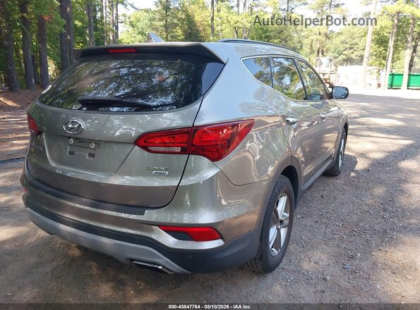 5NMZUDLB0JH100004 2018 HYUNDAI SANTA FE SPORT Gray უკანა მარჯვენა