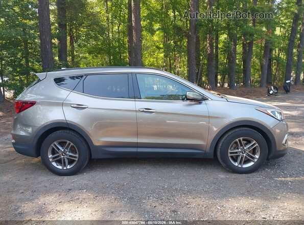 5NMZUDLB0JH100004 2018 HYUNDAI SANTA FE SPORT Gray უკანა სალონის ხედი