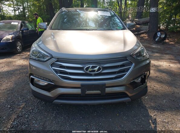 5NMZUDLB0JH100004 2018 HYUNDAI SANTA FE SPORT Gray ხელსაწყოთა პანელის ხედი