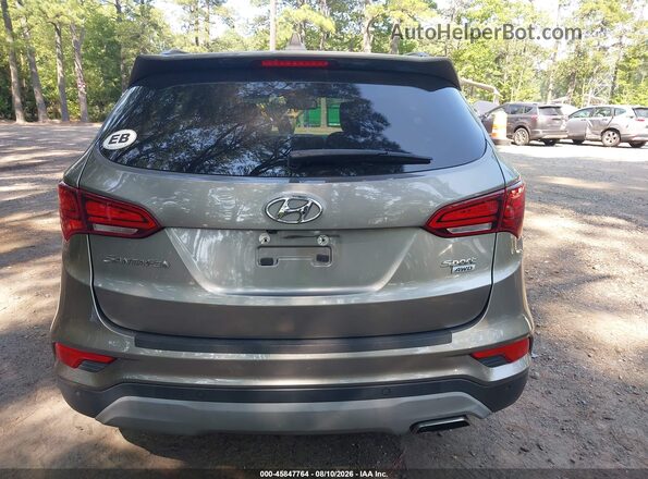 5NMZUDLB0JH100004 2018 HYUNDAI SANTA FE SPORT Gray 