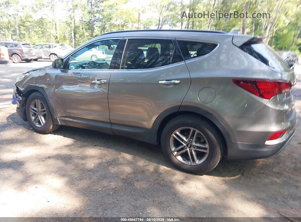 5NMZUDLB0JH100004 2018 HYUNDAI SANTA FE SPORT Gray უკანა მარცხენა