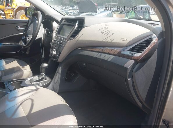 5NMZUDLB1HH009009 2017 HYUNDAI SANTA FE SPORT Gray Սալոնի դիմացի տեսք