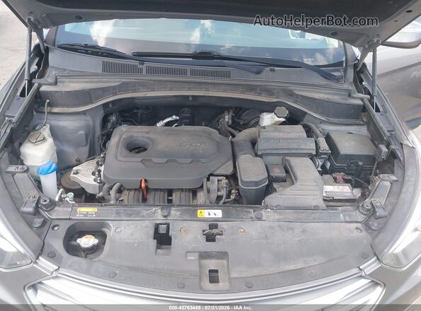 5NMZUDLB1HH009009 2017 HYUNDAI SANTA FE SPORT Gray Հետևի տեսք