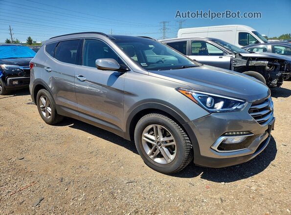 5NMZUDLB1HH035819 2017 HYUNDAI SANTA Beige Przód prawy