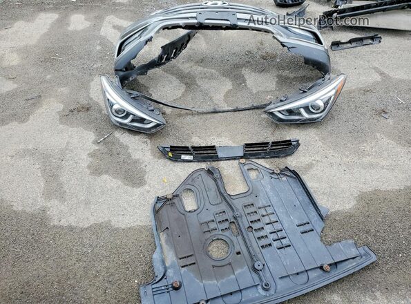 5NMZUDLB1HH036100 2017 HYUNDAI SANTA Gray VIN sticker view
