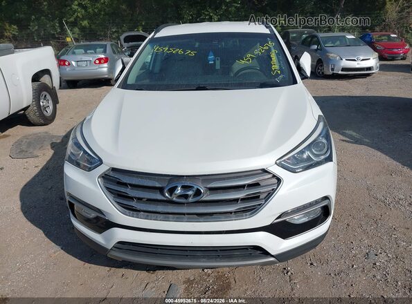 5NMZUDLB1JH055753 2018 HYUNDAI SANTA FE SPORT White Widok z przodu
