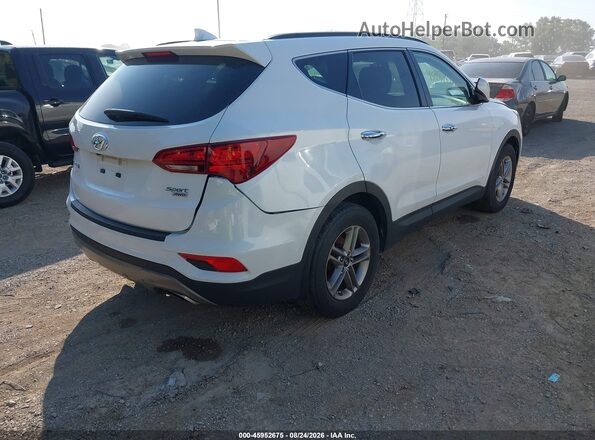 5NMZUDLB1JH055753 2018 HYUNDAI SANTA FE SPORT White Tył prawy