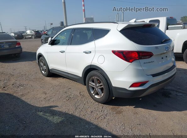 5NMZUDLB1JH055753 2018 HYUNDAI SANTA FE SPORT White Tył lewy