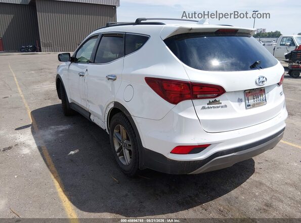 5NMZUDLB2HH038406 2017 HYUNDAI SANTA FE SPORT Белый Задняя левая четверть