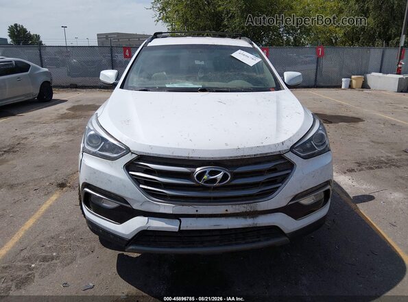 5NMZUDLB2HH038406 2017 HYUNDAI SANTA FE SPORT Белый Вид щитка приборов