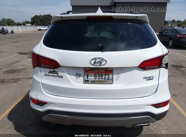 5NMZUDLB2HH038406 2017 HYUNDAI SANTA FE SPORT Белый 