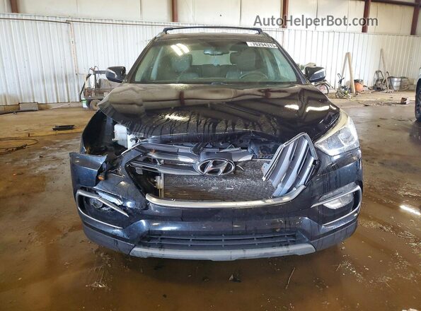 5NMZUDLB2JH087904 2018 HYUNDAI SANTA Black Vista frontal