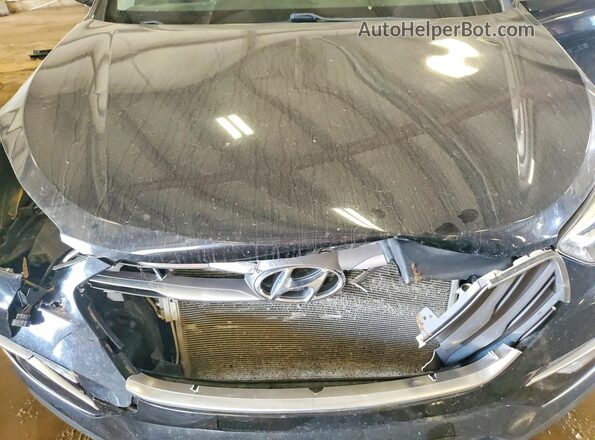 5NMZUDLB2JH087904 2018 HYUNDAI SANTA Black Vista del compartimento del motor