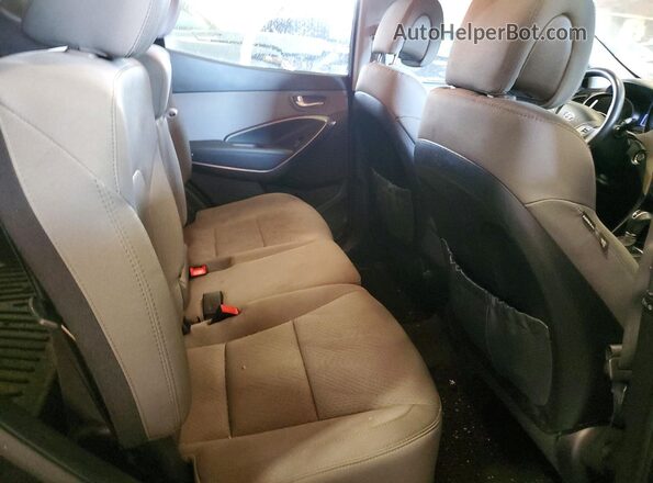 5NMZUDLB2JH087904 2018 HYUNDAI SANTA Black Vista interior trasera