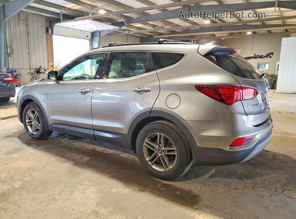 5NMZUDLB2JH098904 2018 HYUNDAI SANTA Gray Tył lewy