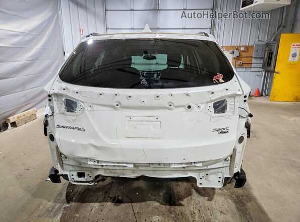 5NMZUDLB3JH082033 2018 HYUNDAI SANTA Белый Вид сзади