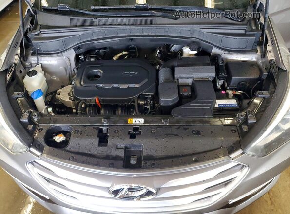 5NMZUDLB3JH085479 2018 HYUNDAI SANTA Gray Շարժիչի բաժամունքի տեսք