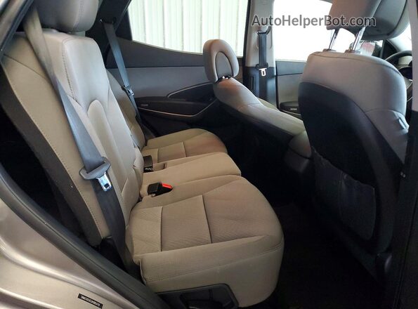 5NMZUDLB3JH085479 2018 HYUNDAI SANTA Gray Սալոնի հետևի տեսք