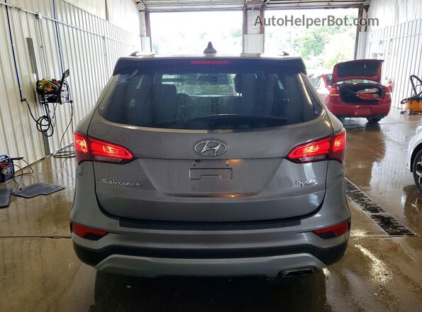 5NMZUDLB3JH085479 2018 HYUNDAI SANTA Gray Հետևի տեսք