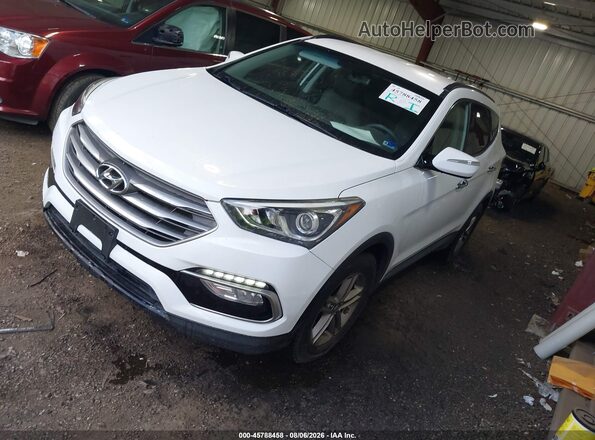 5NMZUDLB4HH049200 2017 HYUNDAI SANTA FE SPORT AUTOM White Vista tres cuartos delantera izquierda
