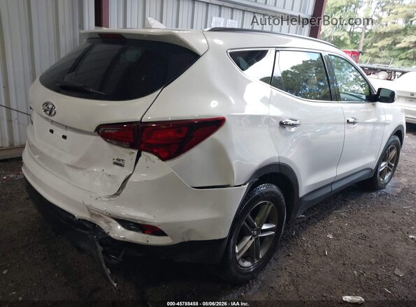 5NMZUDLB4HH049200 2017 HYUNDAI SANTA FE SPORT AUTOM White Trasero derecho