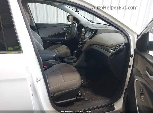 5NMZUDLB4HH049200 2017 HYUNDAI SANTA FE SPORT AUTOM White Vista interior delantera