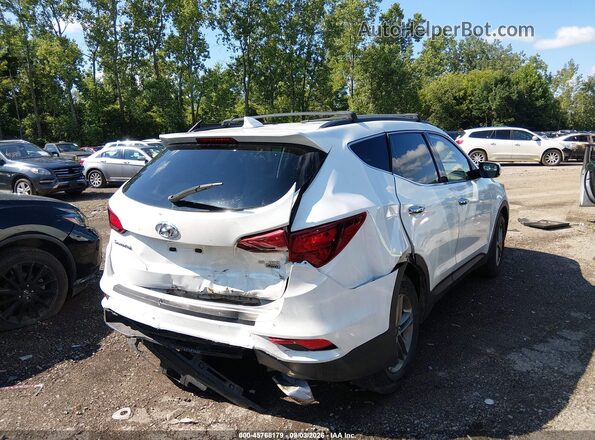 5NMZUDLB5HH022927 2017 HYUNDAI SANTA FE SPORT White Trasero derecho